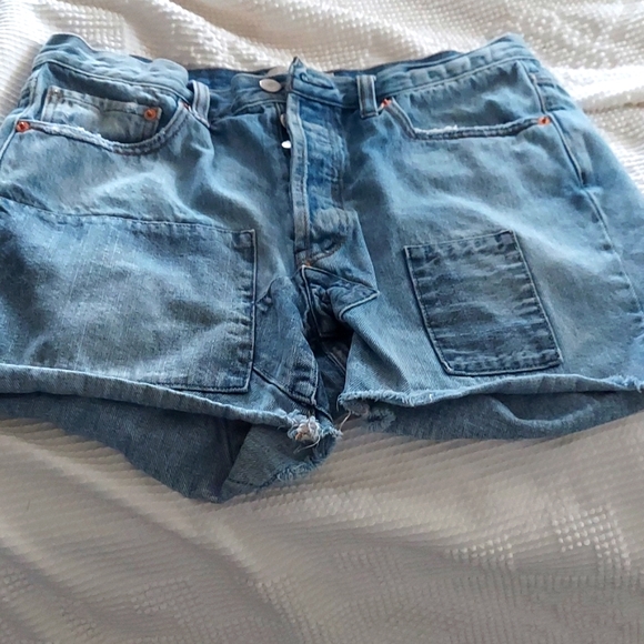 We The Free Pants - We the Free distressed jean shorts